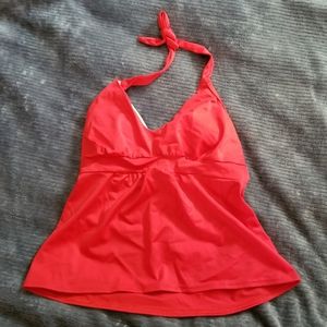 NWOT Venus Siren Tankini Top red sz 6